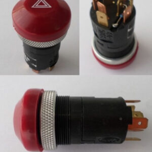 Interruttore luci emergenza adattabile Fiat - New Holland Cod. 5122659